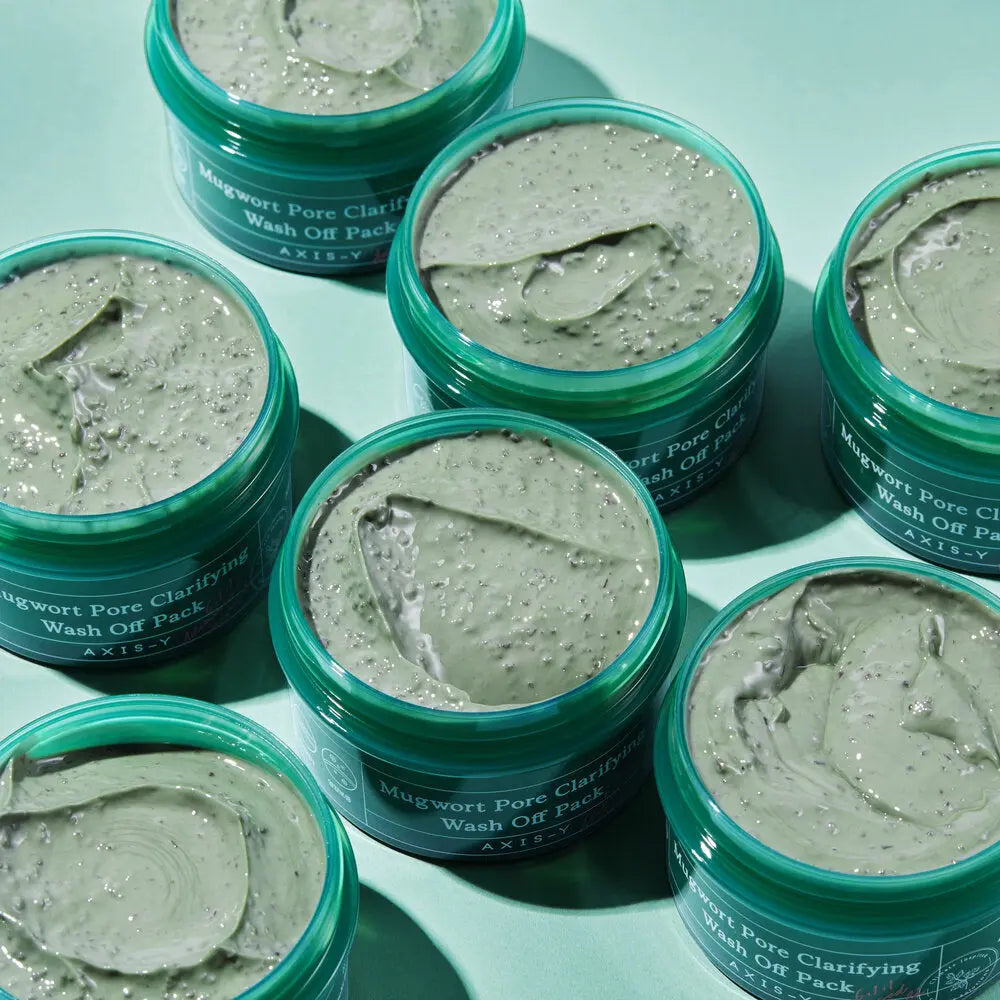 AXIS-Y Mugwort Pore Clarifying Wash Off Pack 100 ml - JOLIE'S