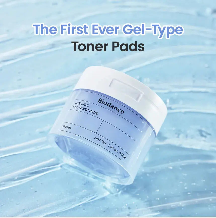 BIODANCE Cera-nol Gel Toner Pads ( 60 pads ) Medicube JOLIE'S