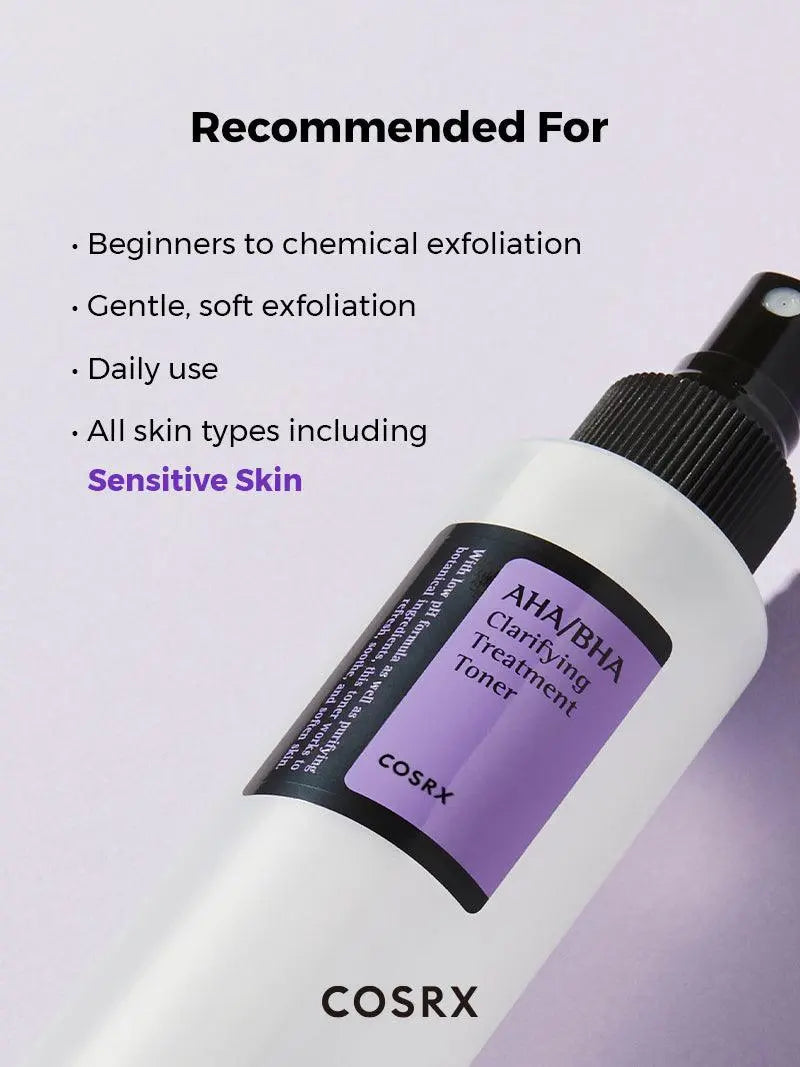 COSRX Aha/Bha Clarifying Treatment Toner 150 ml - JOLIE'S