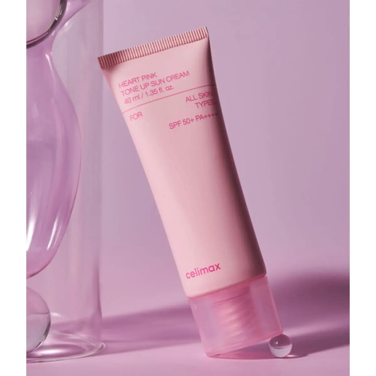 CELIMAX Heart Pink Tone Up SPF50+ PA++++ Sun Cream 40ml Celimax