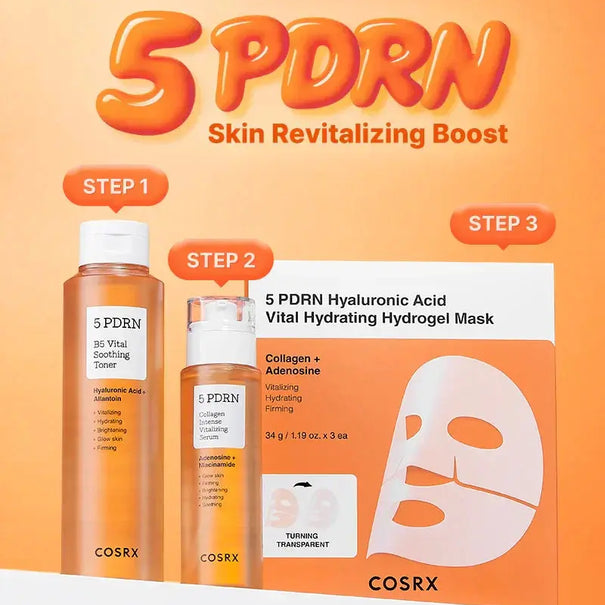 COSRX 5 PDRN B5 Vital Soothing Toner 280 ML COSRX JOLIE'S