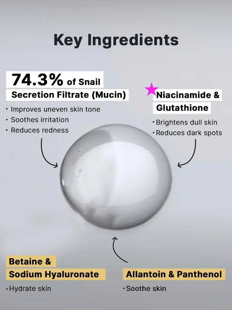 COSRX Advanced Snail Radiance Dual Essence 80 ml - JOLIE'S