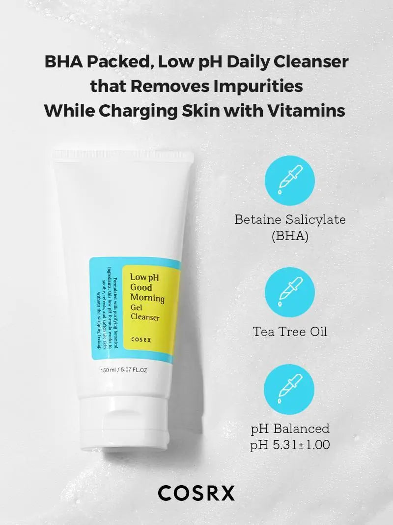 COSRX Good Morning Low-Ph Cleanser 150 ml - JOLIE'S