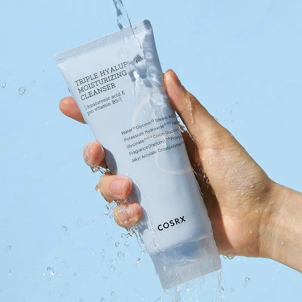 COSRX Hydrium Triple Hyaluronic Moisturizing Cleanser 150 ml - JOLIE'S