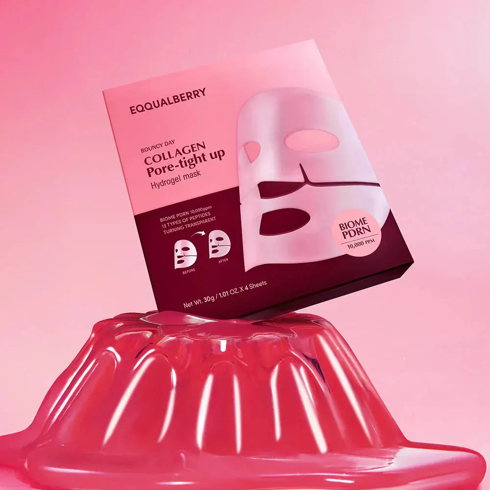EQQUALBERRY Bouncy Day Collagen Pore-Tight Up 4pcs EQQUALBERRY JOLIE'S