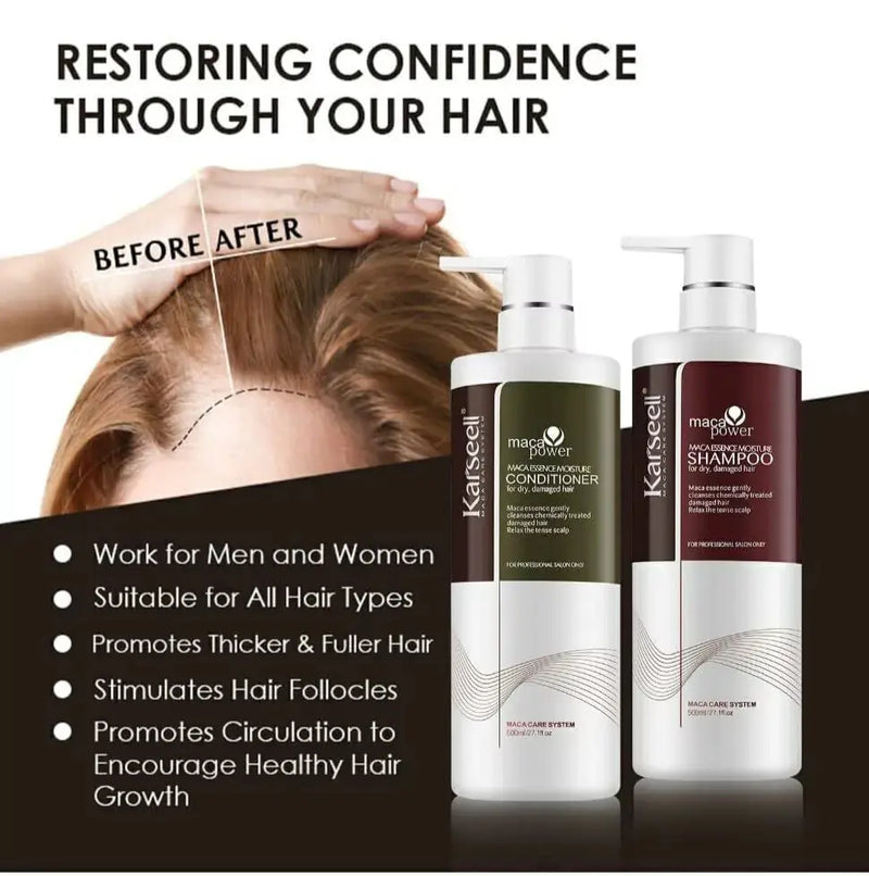 Karseell Maca Power Conditioner shiny smooth 500 ml - JOLIE'S