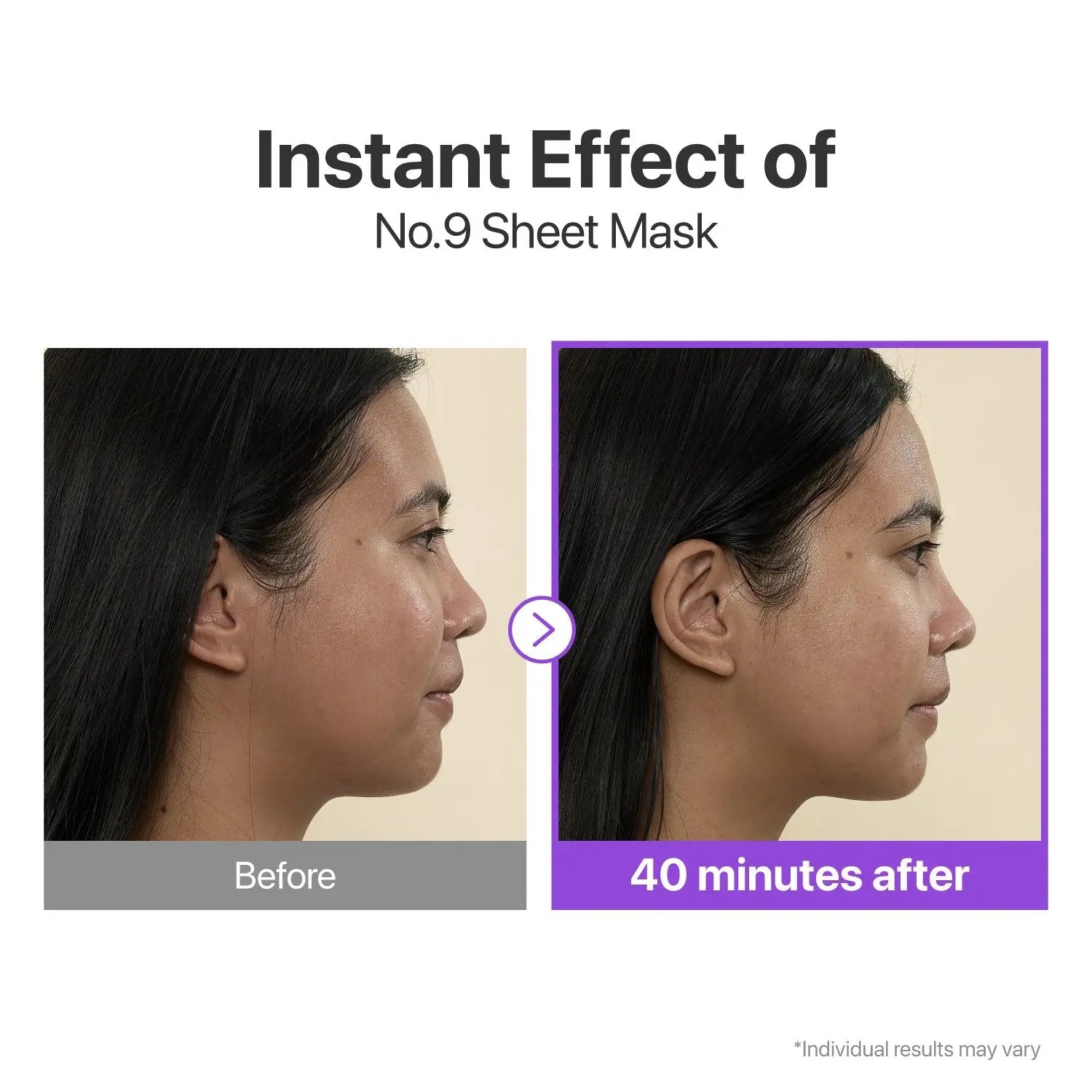 NUMBUZIN No.9 NAD+ BIO Lifting-sil Full Face Mask (4 Sheets + Lifting Band) numbuzin JOLIE'S