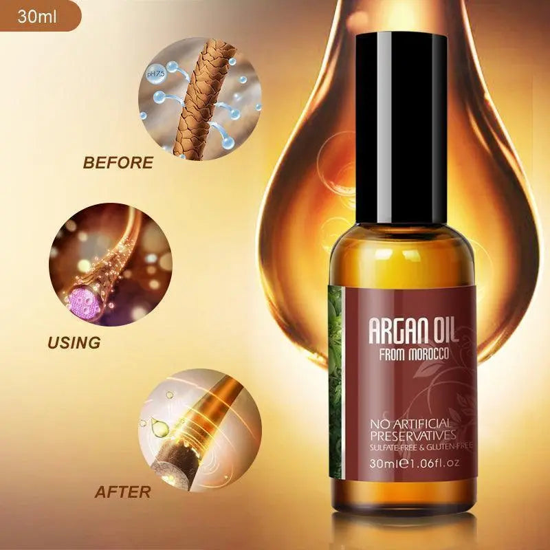 NUSPA Argan Oil Hair Oil Serum Hair Treatment - JOLIE'S UAE