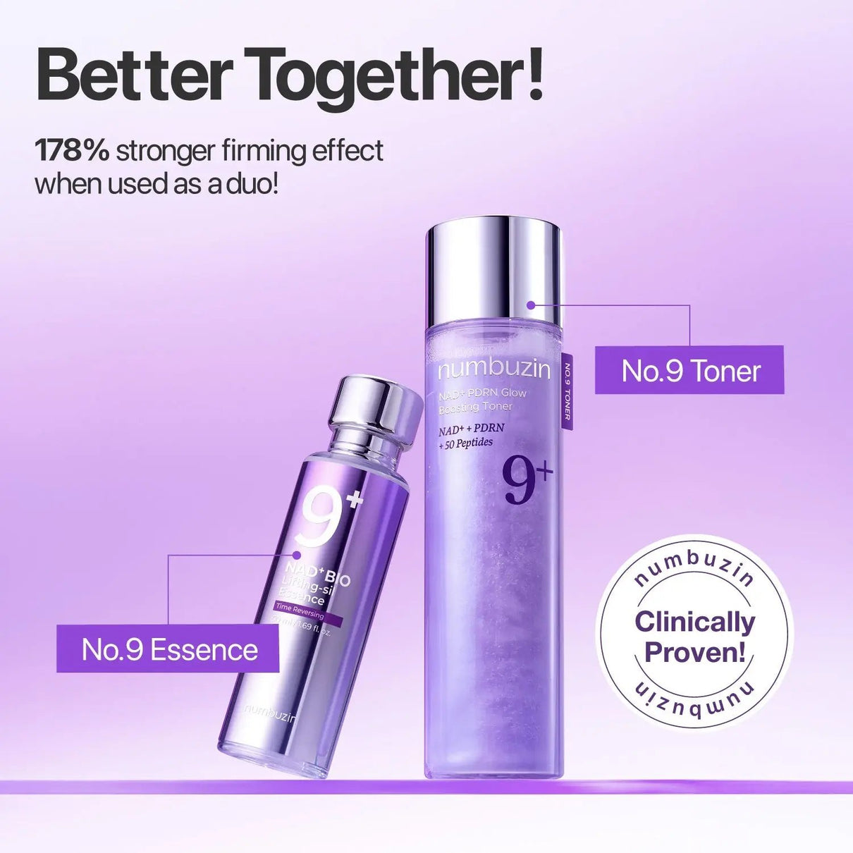 No.9 NAD+ Glow Boosting Set numbuzin JOLIE'S