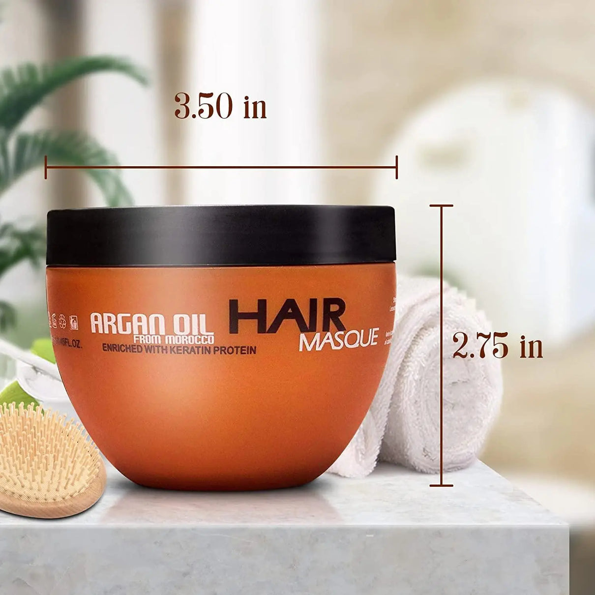 Nuspa Argan Oil Hair Mask Deep Conditioner Sulfate Free 250 ML - JOLIE'S UAE
