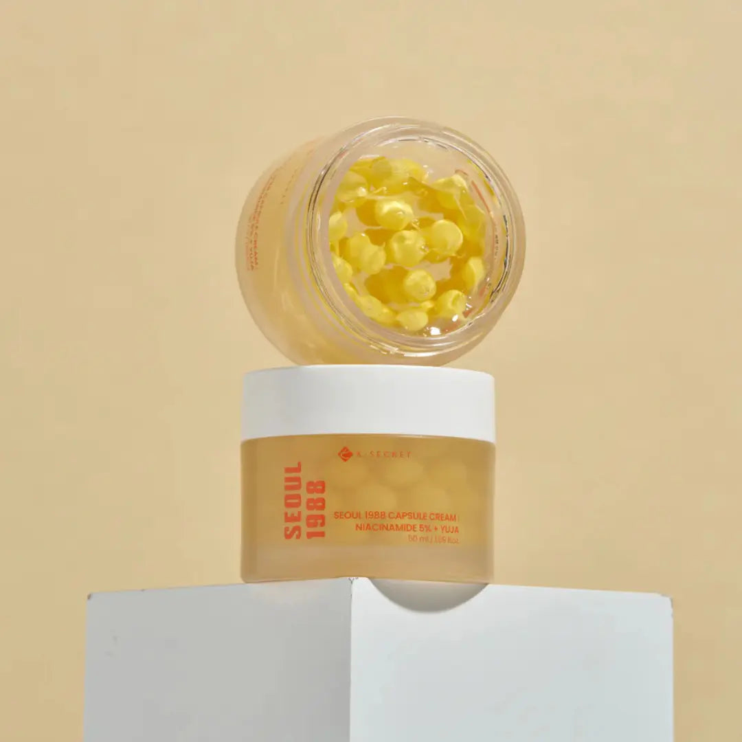 SEOUL 1988 Capsule Cream : Niacinamide 5% + Yuja - 50 ml K-SECRET