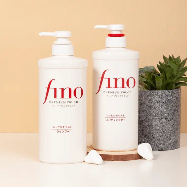 SHISEIDO FINO Premium Touch Moist Shampoo & Conditioner 550 ml - JOLIE'S