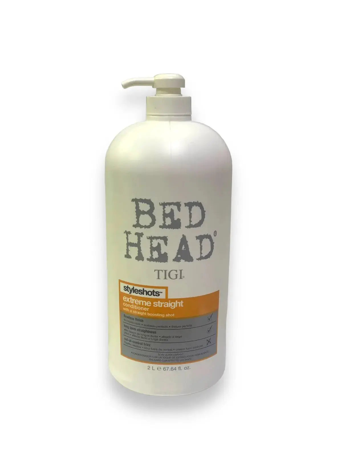 TIGI BED HEAD Styleshots Extreme Straight Shampoo & Conditioner Set 2000 ML - JOLIE'S